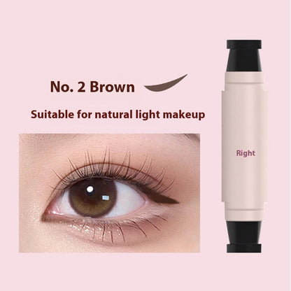 YZS Waterproof Double-Headed Eyeliner Stamp Pen.
